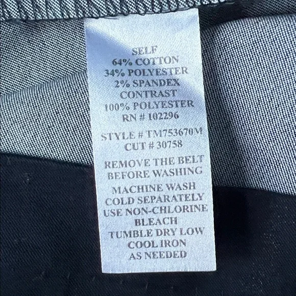 Connected Navy Button-Down Lightweight Dress - 6 - Picture 7 of 7